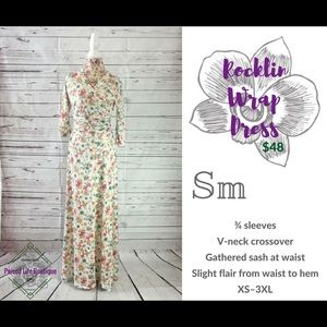 Honey & Lace Rocklin Wrap Dress